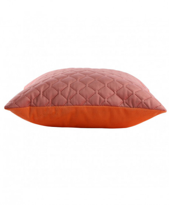 Poszewka na poduszkę dekoracyjna aksamit / welur Velvet dek. Peach 40 x 40 cm