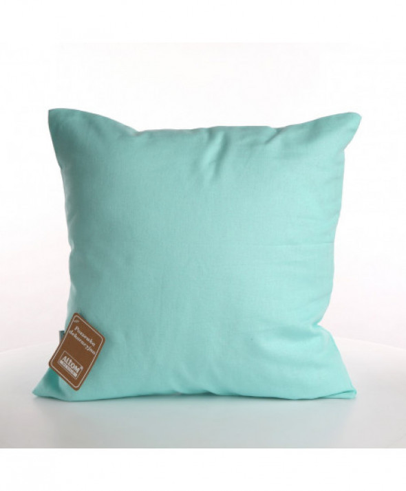 Poszewka na poduszkę dekoracyjna Jasnoniebieska 40 x 40 cm
