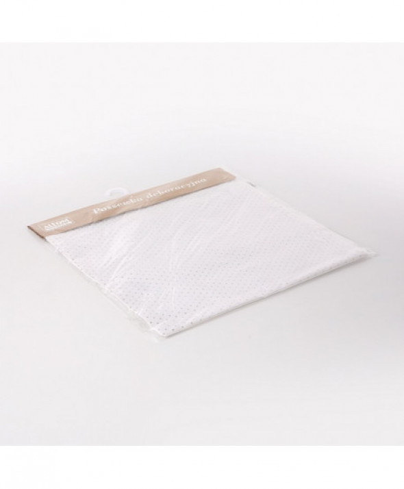 Poszewka na poduszkę dekoracyjna kolekcja "Nowy Jork", dekoracja "Groszki" 40 x 40 cm