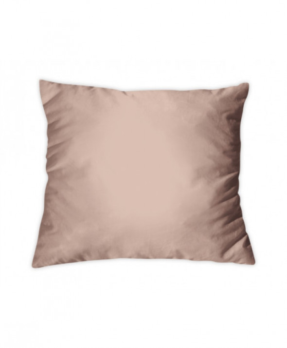 Poszewka Satynowa Bielbaw Jednobarwna 40x40 Beżowa