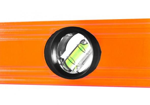 Poziomnica aluminiowa, 3 libelle, frezowana dolna powierzchnia, 200 cm