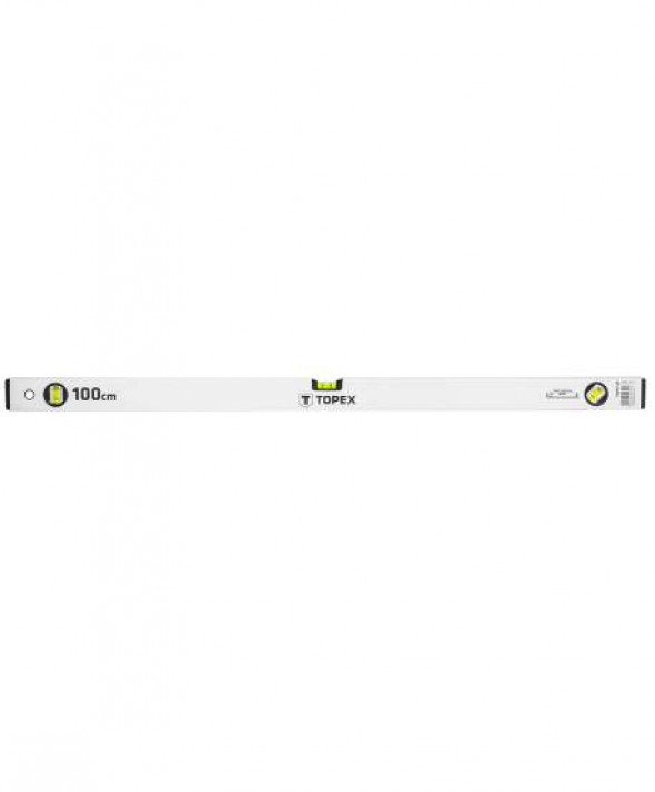 Poziomnica aluminiowa anodowana 100 cm, 3 libelle