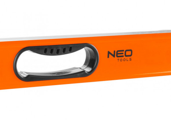 Poziomnica aluminiowa z uchwytem, 3 libelle, frezowane powierzchnie miernicze, 150 cm