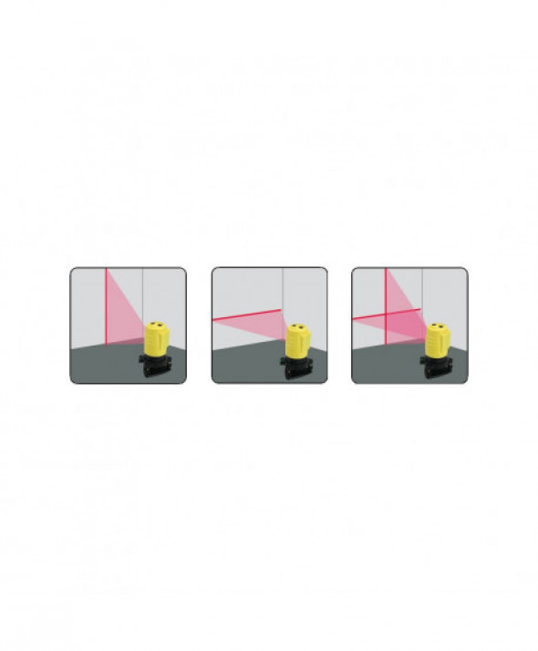 Poziomnica laserowa samopoziomująca, statyw