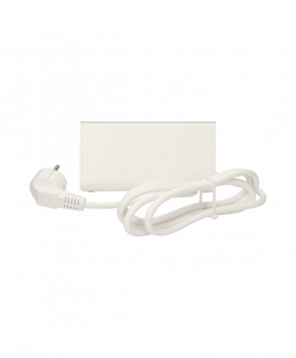 Przedłużacz biurkowy z wyłącznikiem i ładowarką, 1x2P+Z, 1x2P/II, 1xUSB, przewód 1,5m 3x1mm