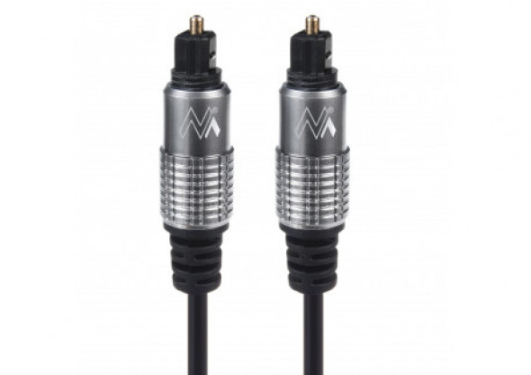 Przewód, kabel optyczny 1m Maclean MCTV-451 Toslink-Toslink polybag