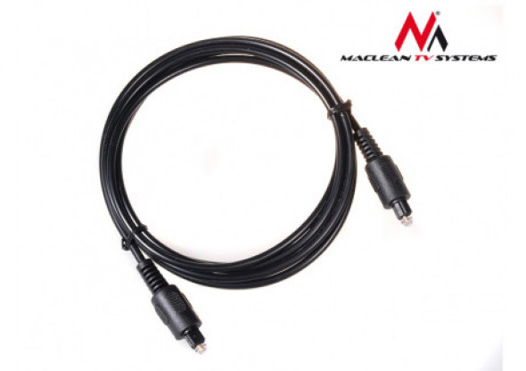 Przewód optyczny Toslink T-T 1m Maclean MCTV-639  polybag