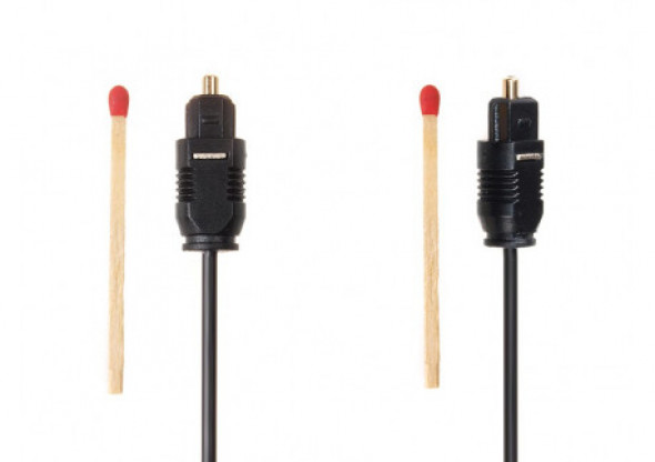 Przewód optyczny Toslink T-T ULTRA SLIM 3m Maclean MCTV-753