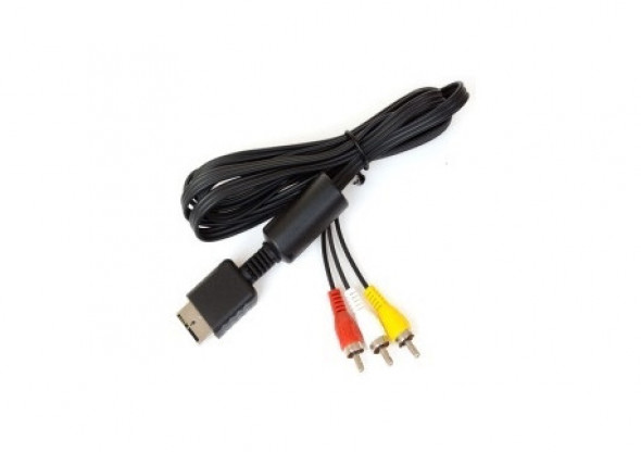 PSP28 Kabel AV 3 x chinch do PS2 / PS3