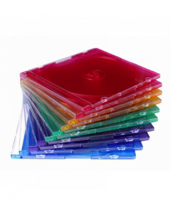 Pudełko na 1 cd - slim - kolor