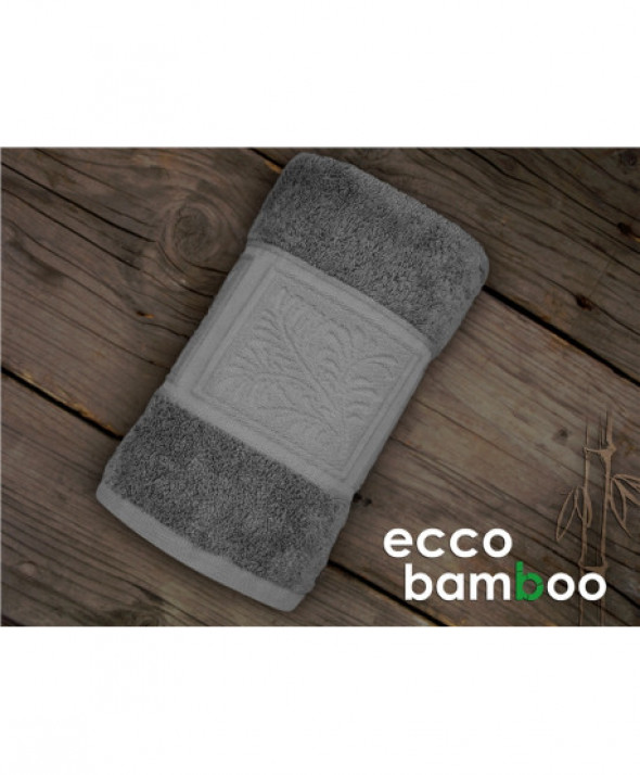 Ręcznik Greno Ecco Bamboo 70x140 Popielaty