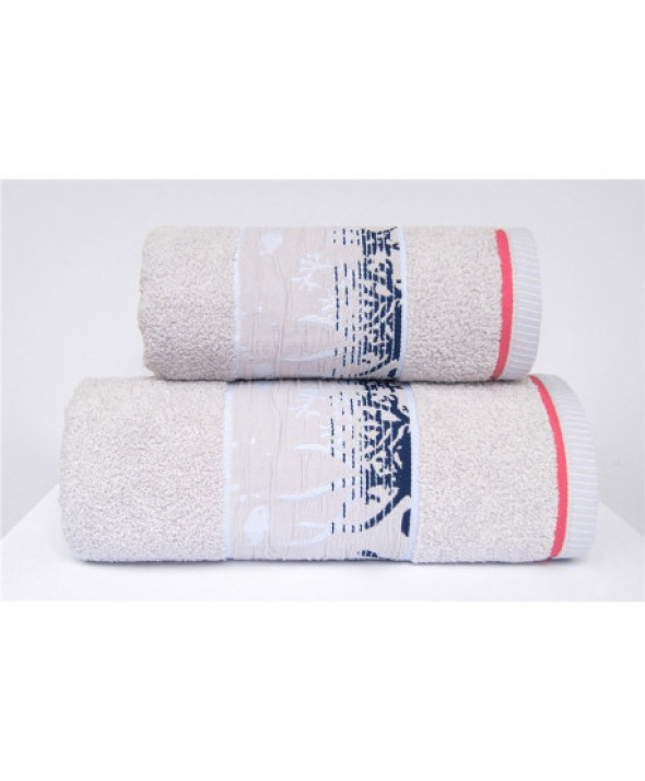 Ręcznik Greno Kriti 50X90 Popielaty