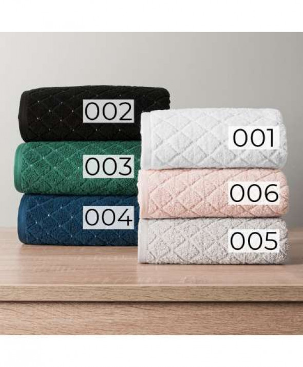 Ręcznik kolor czarny 70x140cm OLIWIER