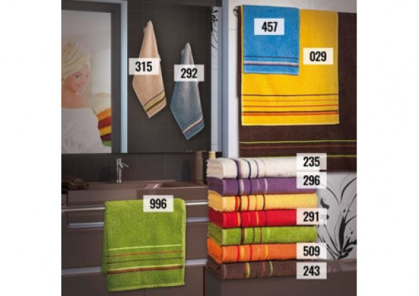 Ręcznik MARS kolor beżowy z zawieszką 30x50 cm