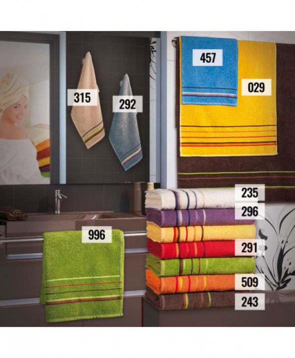 Ręcznik MARS kolor brązowy 50x90 cm