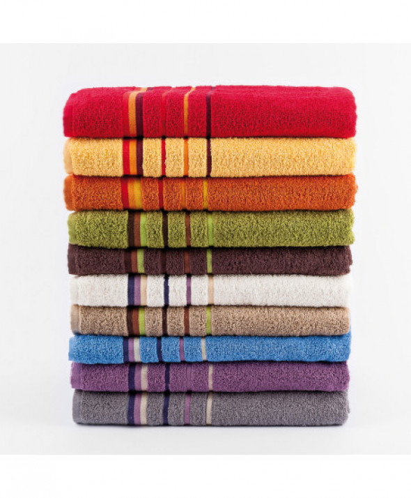 Ręcznik MARS kolor brązowy 70x140 cm