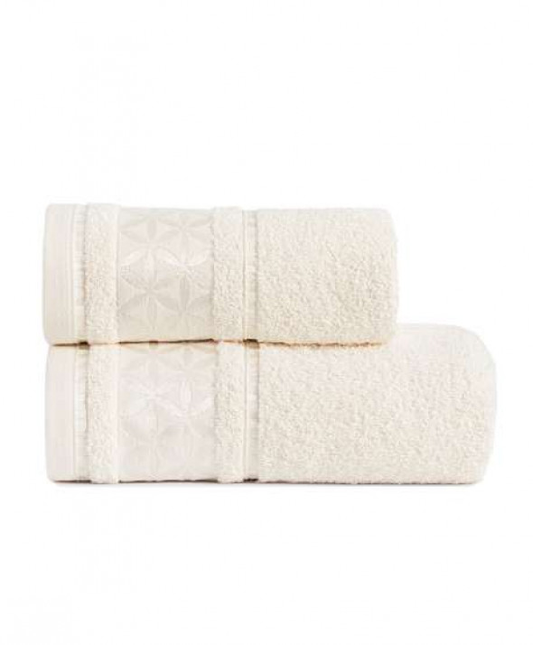 Ręcznik PAOLA kolor kremowy 50x90 cm