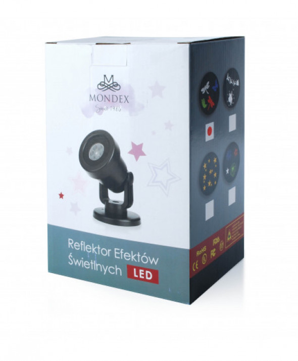 Reflektor efektów świetlnych LED