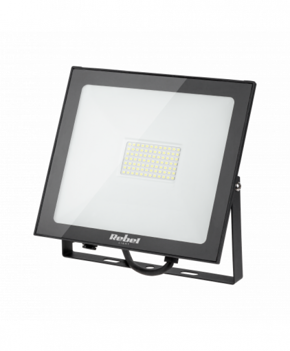 Reflektor LEd Rebel 50W (84x2835), 6500K, 230V