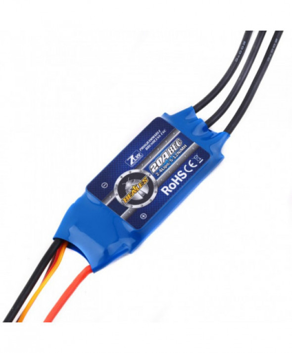 Regulator obrotów ZTW Beatles 20A - BEC 5V 3A