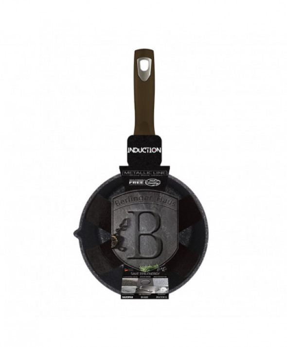 Rondel 16 cm 1.2l BERLINGER HAUS BH/6602 Metallic Line Shiny Black Edition