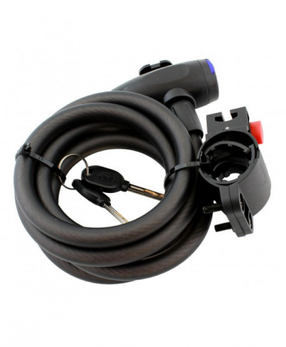 RW19C Mocny zamek blokada rowerowa 150cm