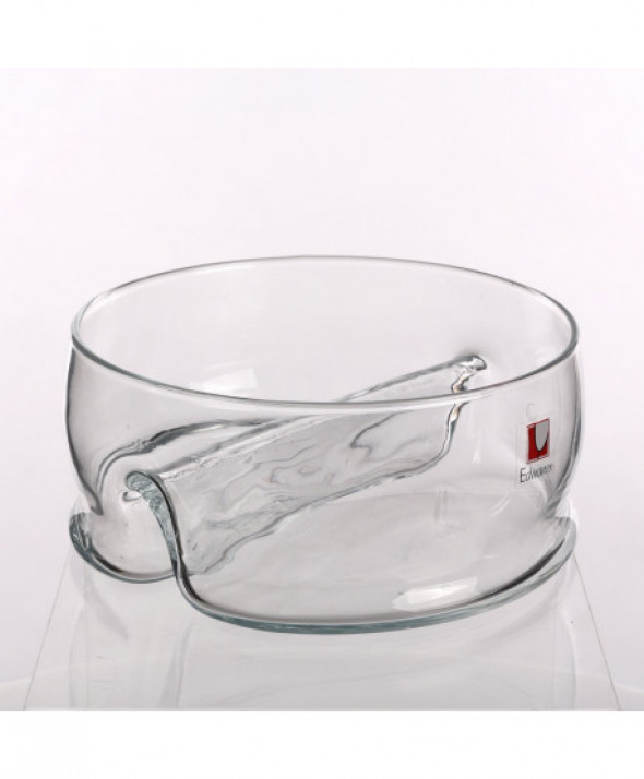 Salaterka / dipówka dzielona szklana Edwanex 20 cm