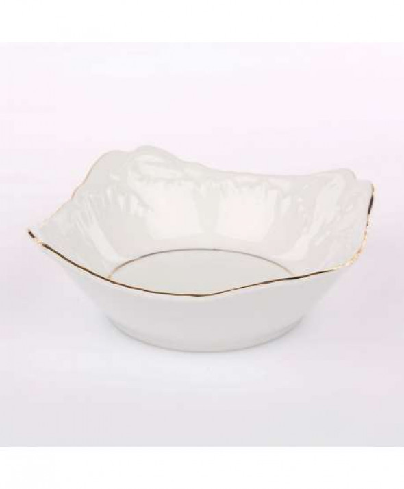 Salaterka kwadratowa porcelana Ćmielów Rococo (3604) 14 cm