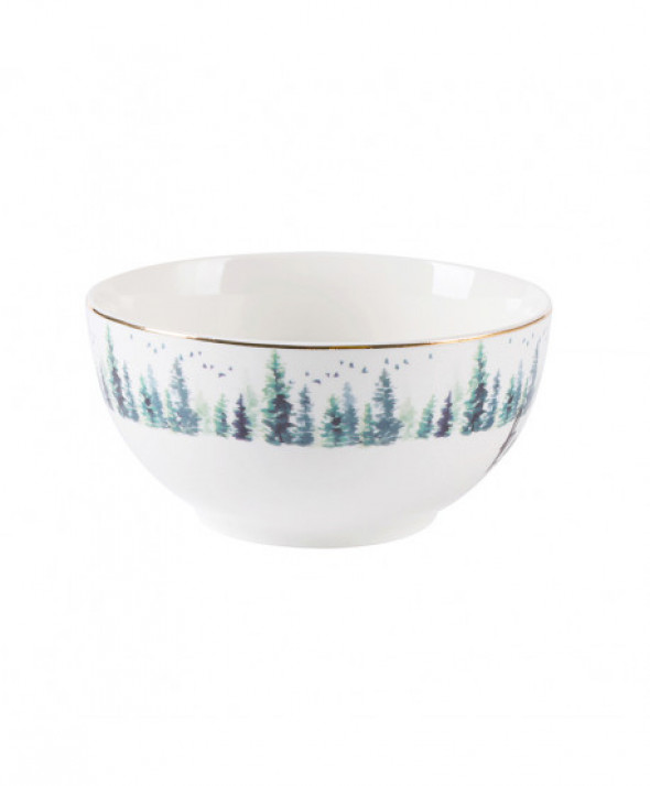 Salaterka / miseczka porcelanowa Misty Forest 14 cm