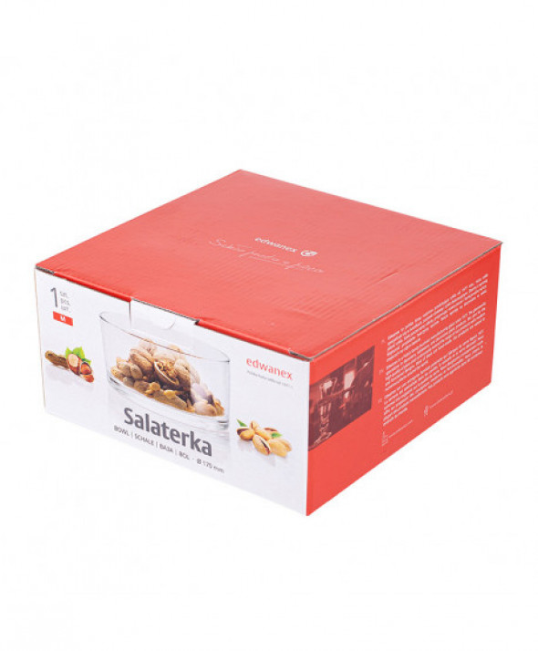 Salaterka / miseczka szklana Edwanex 17 cm