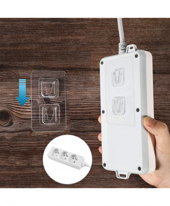 Samoprzylepny zestaw montażowy na ściane do dozownika Promedix PR-475, pasuje do PR-470