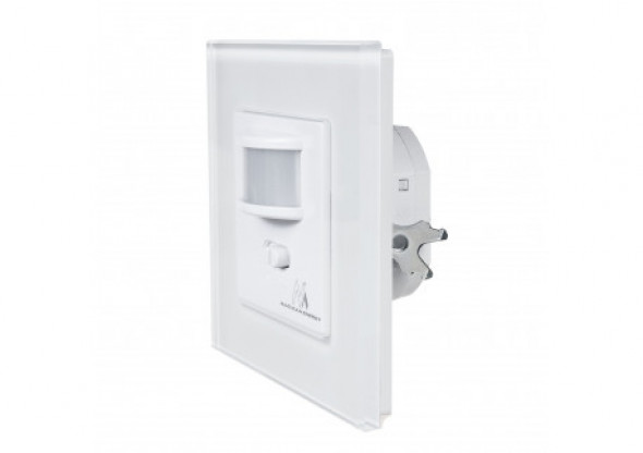 Ścienny czujnik ruchu do puszki pir na podczerwień, szklana ramka MCE240 Maclean Energy