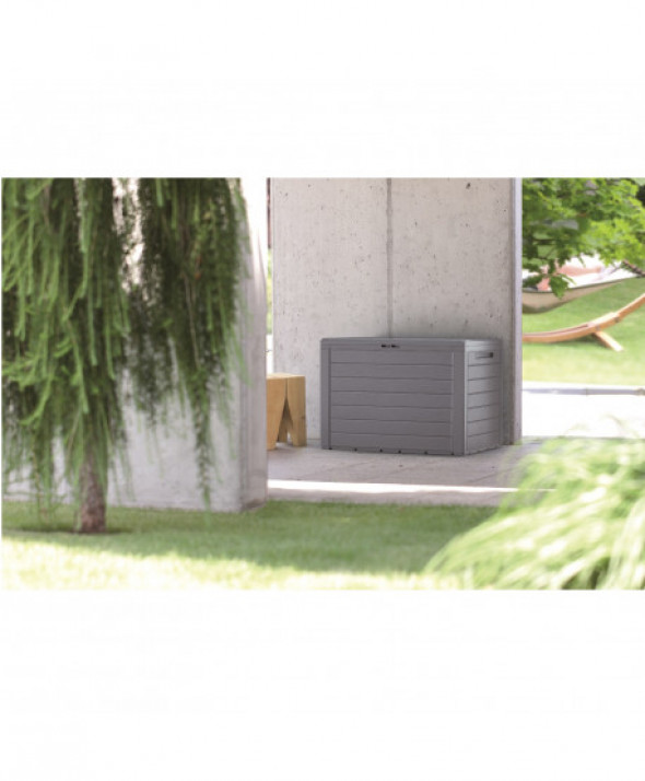 Skrzynia ogrodowa Woodebox 190L MBWL190 antracyt