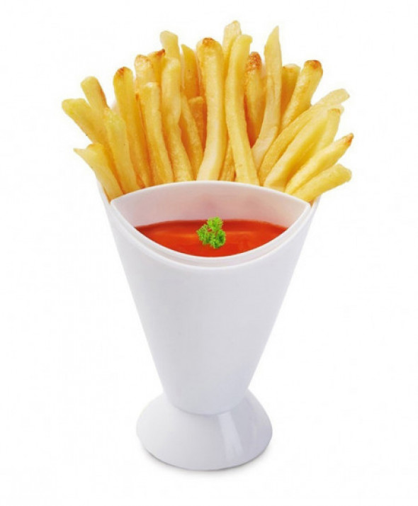 Stojak / Kubek na przekąski i sos