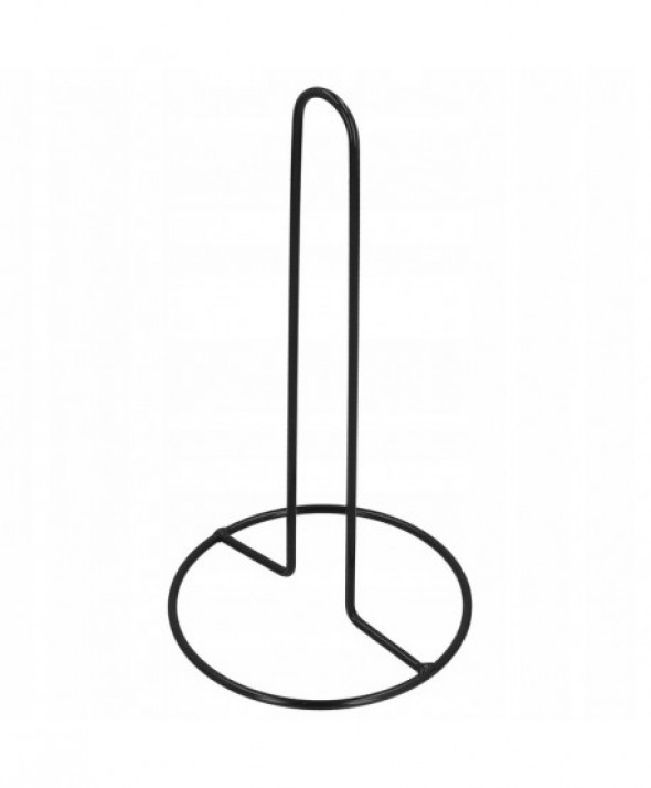 Stojak na ręcznik papierowy metalowy Primpol czarny 30 cm