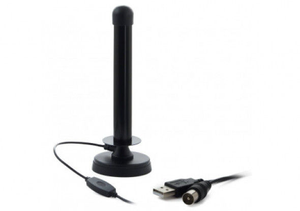 Superczuła wodoodporna aktywna antena samochodowa tv dvb-t z magnetyczną stopką