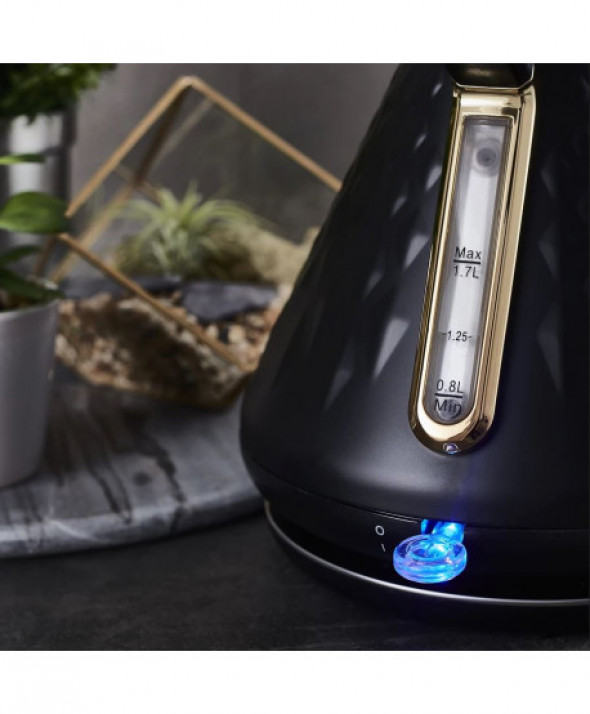 SWAN CZAJNIK ELEKTRYCZNY GATSBY CZARNY SK14080BLKN