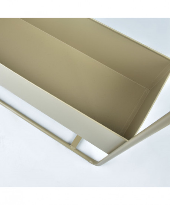 SWEN BEIGE Barek/ kwietnik dwupoziomowy 60x25,5xH:90 cm