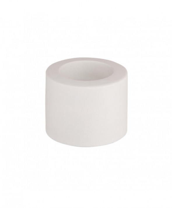 Świecznik ceramiczny szary 5,5 cm