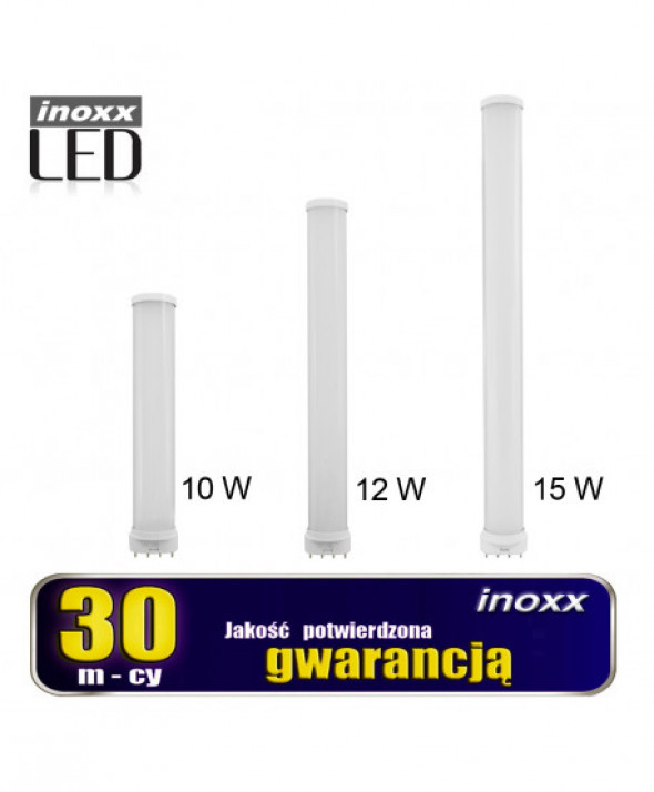 Świetlówka led kompaktowa  pl-l 2g11 12w zimna