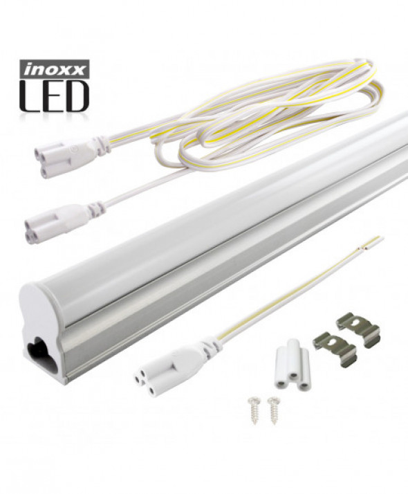 Świetlówka led liniowa t5 150cm 22w neutralna 4000k lampa natynkowa zintegrowana z oprawą