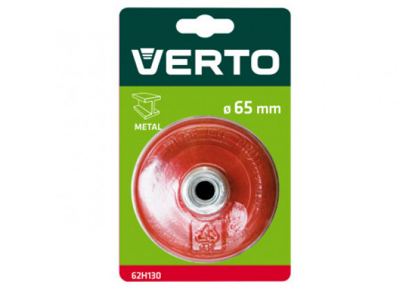 Szczotka druciana doczołowa wzmacniana 65 mm x M14