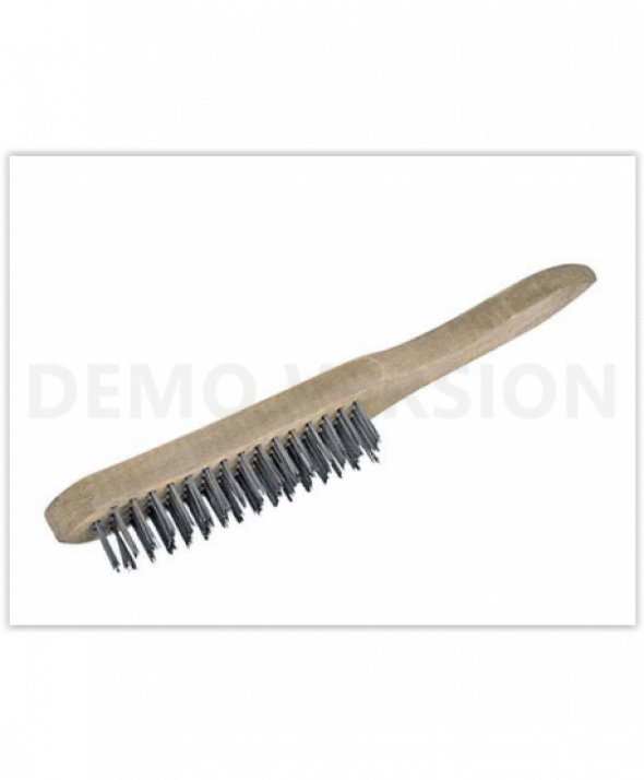 Szczotka druciana ręczna 5-rzędowa Mega