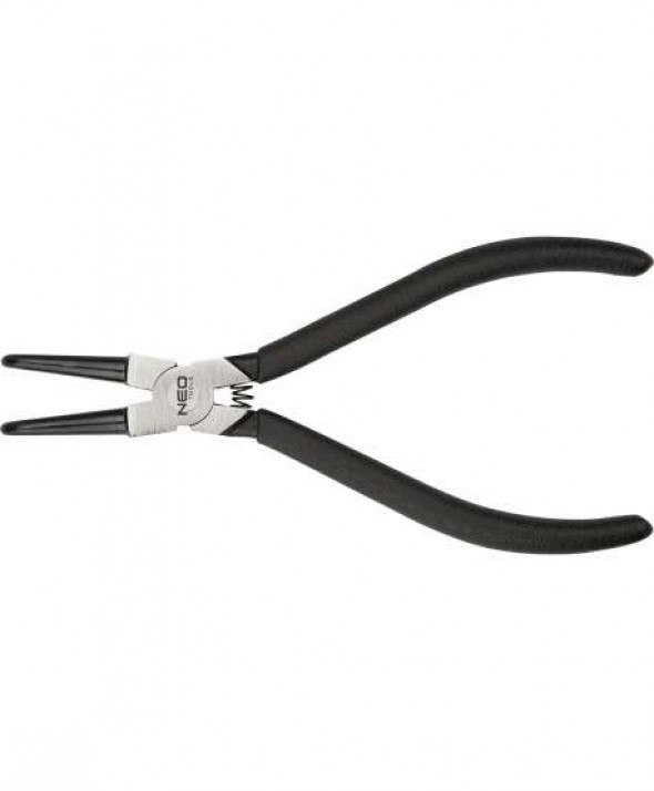 Szczypce segera do pierścieni osadczych 220 mm, wewnętrzne, wygięte