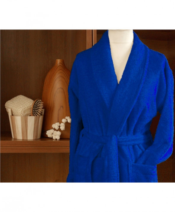 Szlafrok Bawełniany Cortina Frotex XL Granatowy