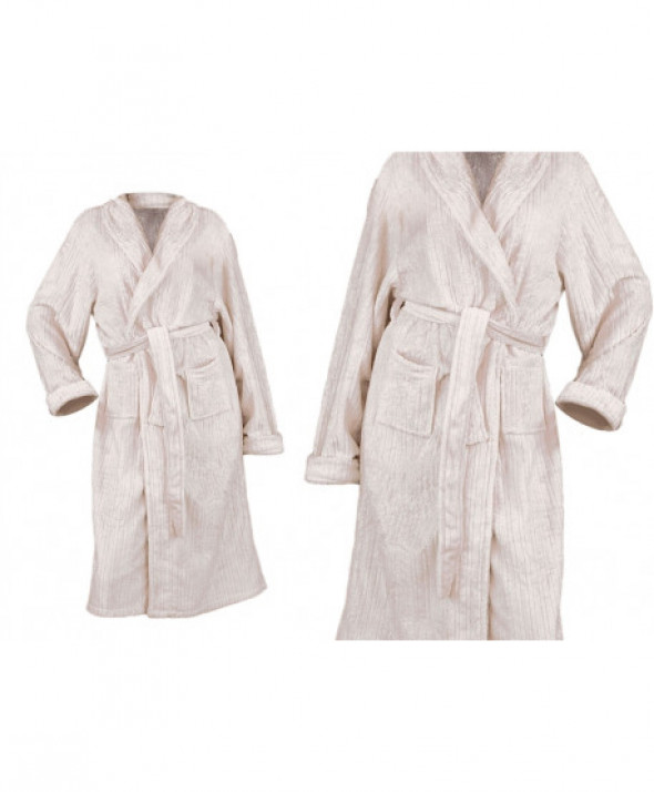 Szlafrok Bonjour Greno M Kremowy