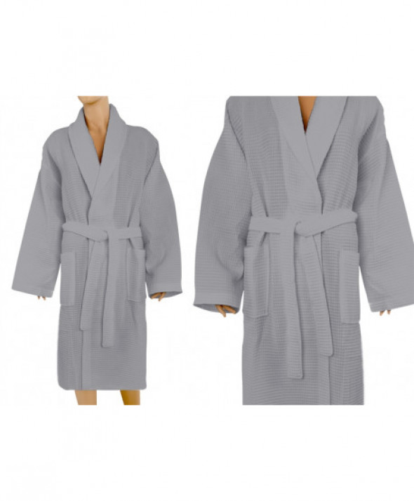 SZLAFROK "GRENO" GOFROWANY L POPIELATY