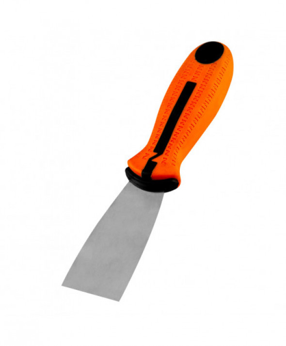 Szpachla malarska 40 mm, stal nierdzewna, dwukomponentowy uchwyt