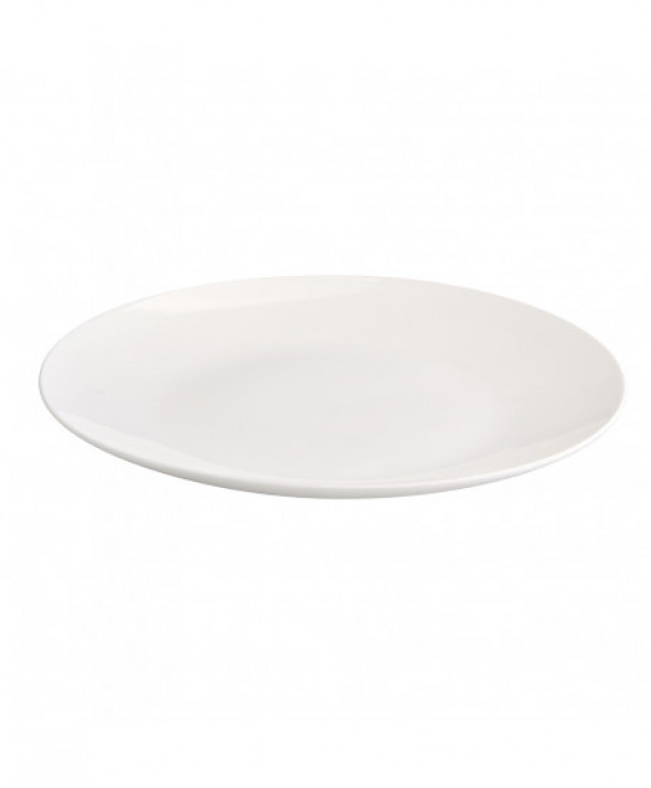 Talerz deserowy porcelana kremowa Bella Ecru 20 cm