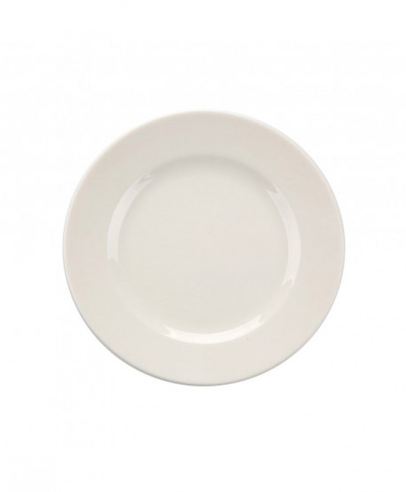 Talerz deserowy porcelana MariaPaula Nova Ecru 17 cm